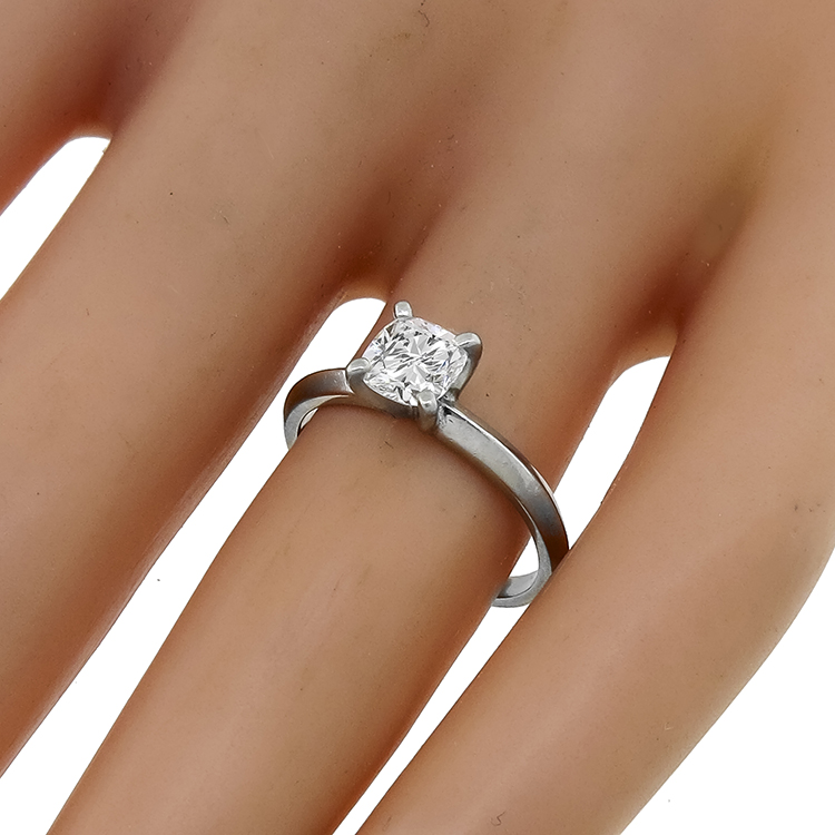 GIA 0.61ct Diamond Solitaire Engagement Ring