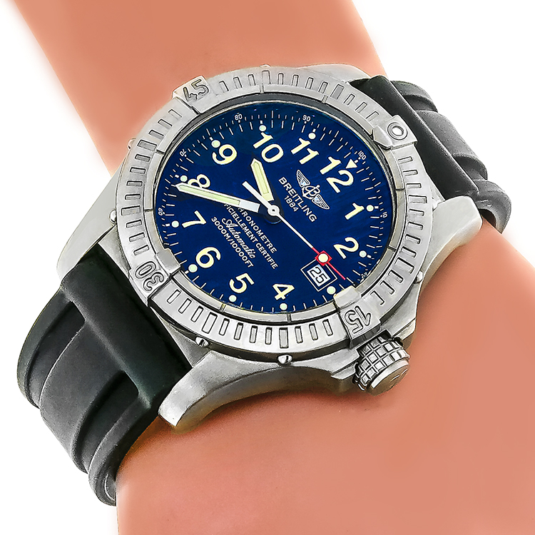 Breitling Automatic Stainless Watch 