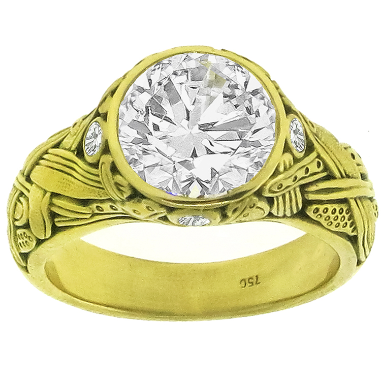 2.49ct Diamond Gold Ring