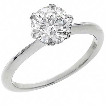 platinum diamond engagement ring 1