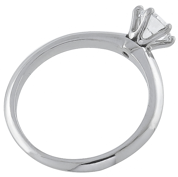 tiffany & co 0.76ct diamond engagement ring photo 1