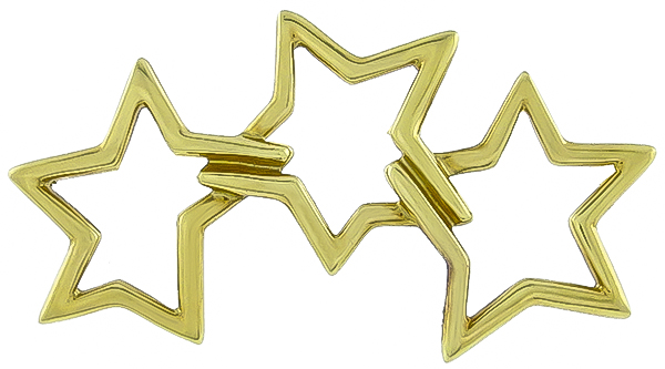 tiffany & co gold star pin photo 1