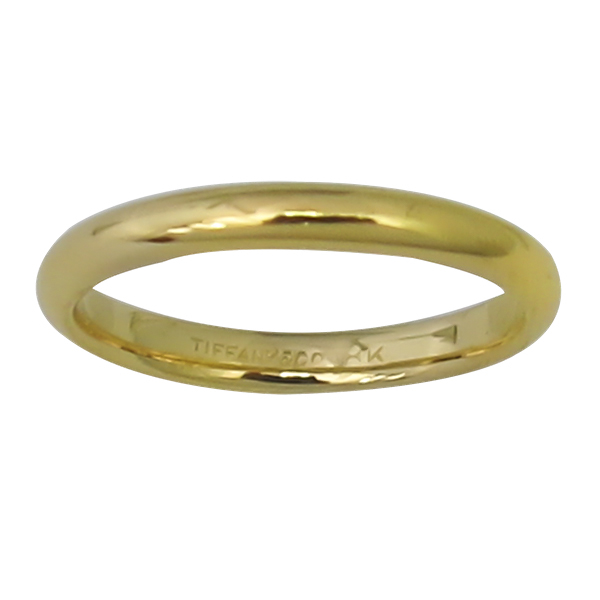 tiffany & co gold wedding band  1