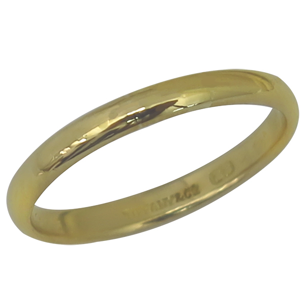 tiffany & co gold wedding band  1