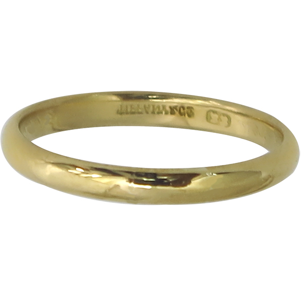 tiffany & co gold wedding band  1