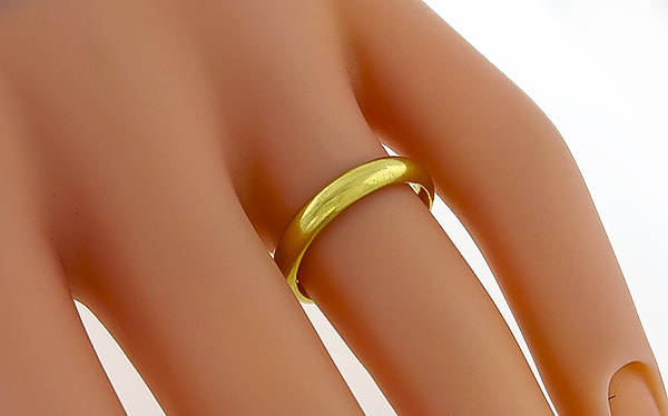 tiffany & co gold wedding band photo 1