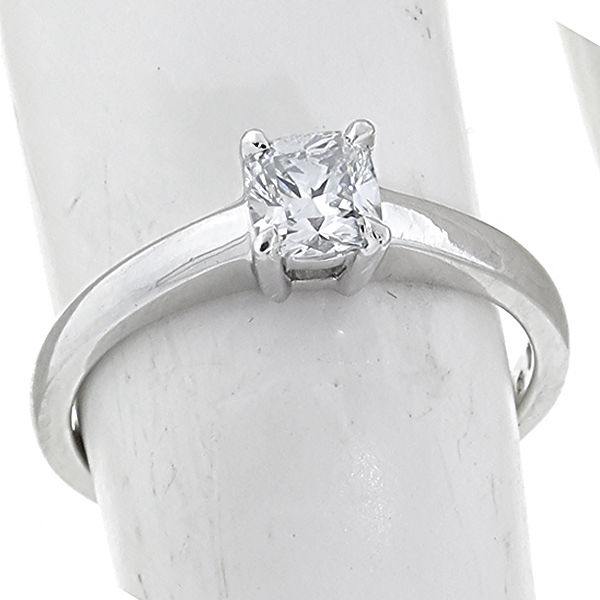  diamond solitaire  platinum engagement ring 1