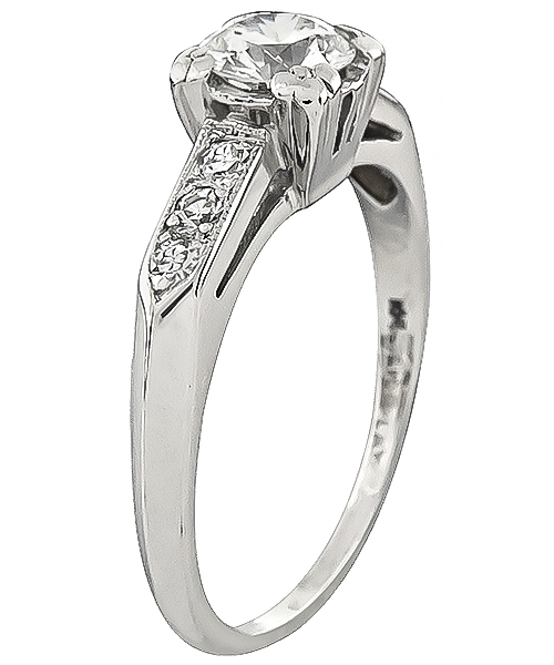 Vintage 0.50ct Diamond Engagement Ring