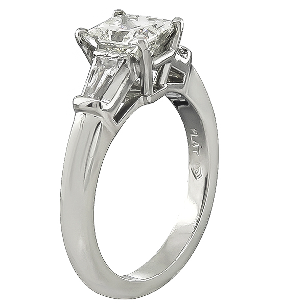 Vintage 1.06ct Diamond Engagement Ring