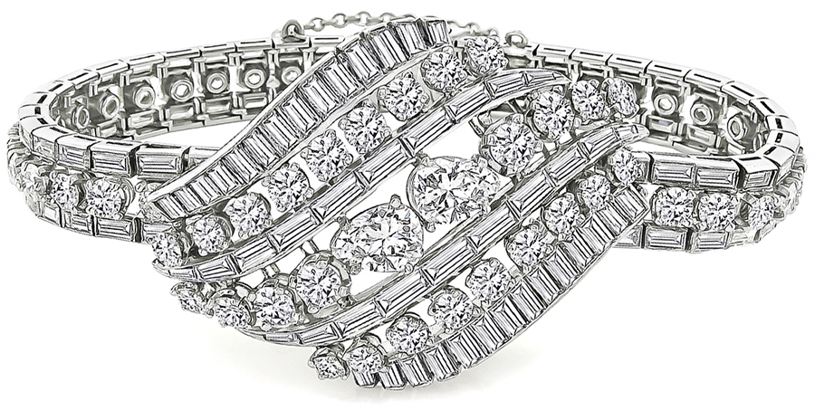 Vintage 16.00ct Diamond Bracelet