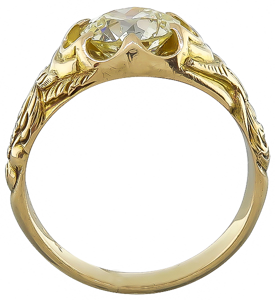Vintage 1.61ct Diamond Ring