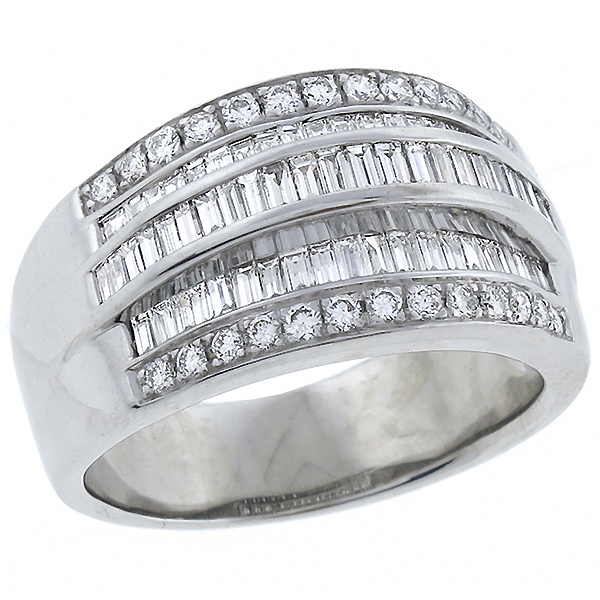 14k white gold diamond ring 1