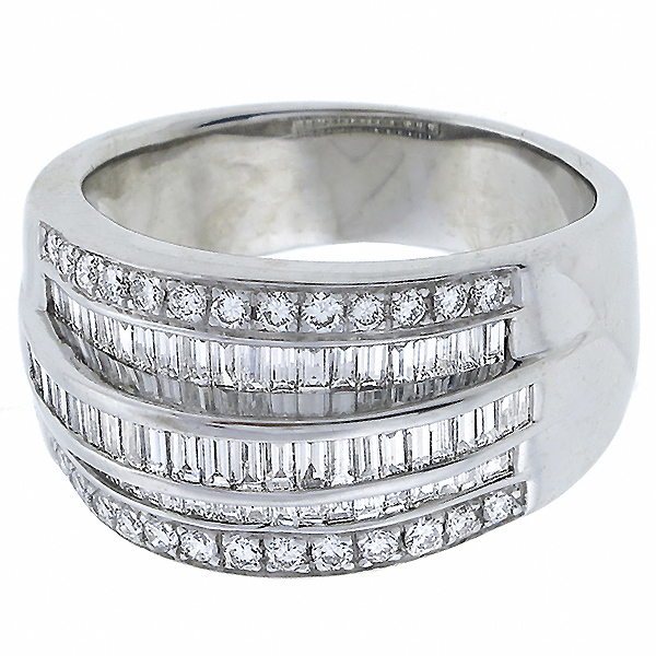 14k white gold diamond ring 1