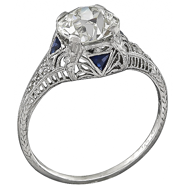 1.95ct Diamond Engagement Ring