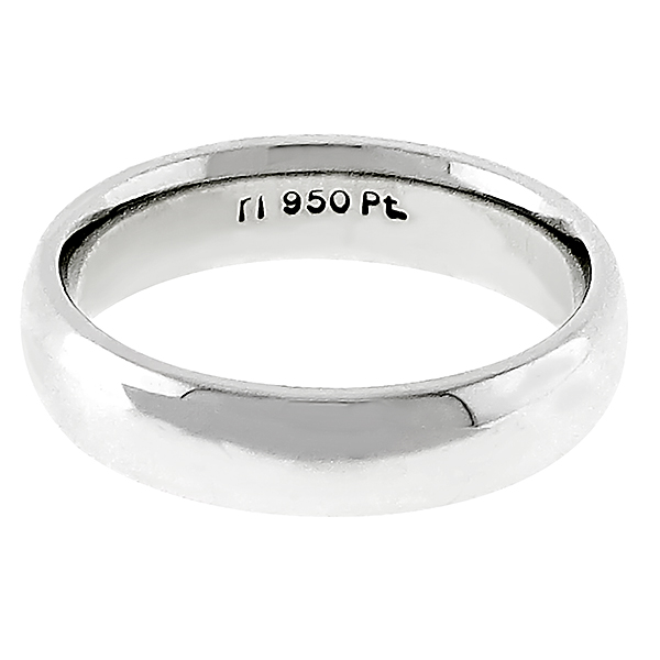 Comfort Fit Platinum Wedding Band