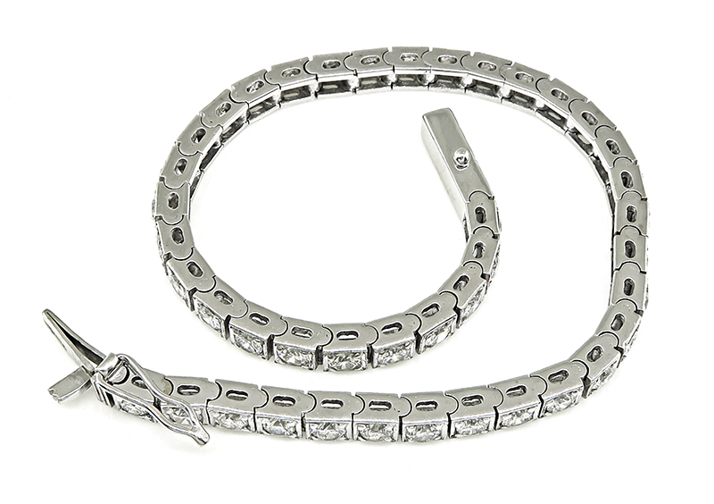 Art Deco 6.00ct Diamond Tennis Bracelet