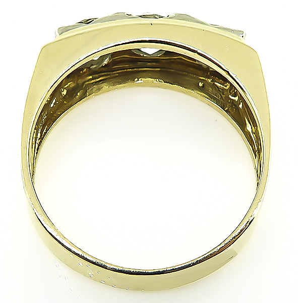 Estate 1.90ct Diamond Gold Ring