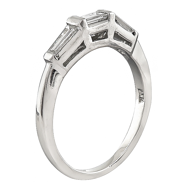 Estate 0.25ct Diamond Wedding Band