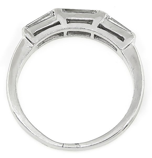 Estate 0.25ct Diamond Wedding Band