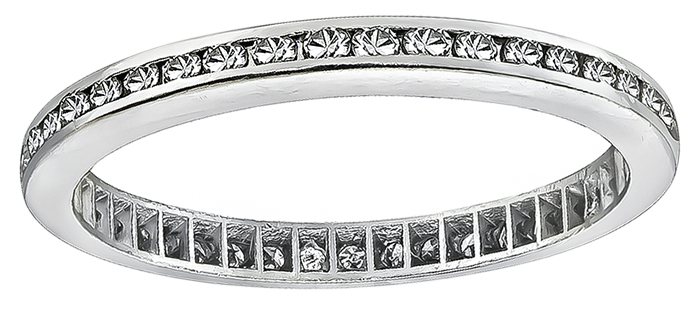 Estate 0.30ct Diamond Eternity Wedding Band