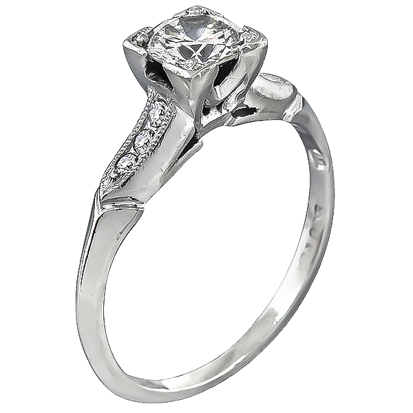 1920s 0.45ct Diamond Engagement Ring