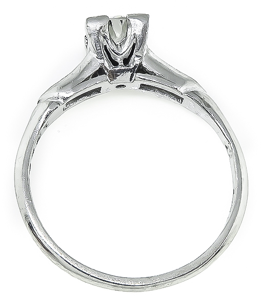 1920s 0.45ct Diamond Engagement Ring