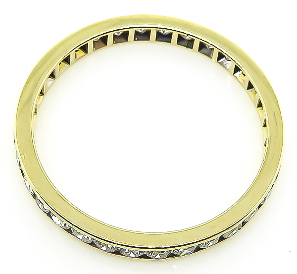 Estate 0.90ct Diamond Eternity Wedding Band