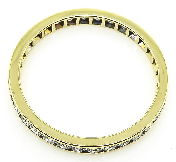 Estate 0.90ct Diamond Eternity Wedding Band