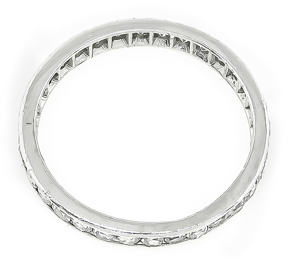 Estate 0.90ct Diamond Eternity Wedding Band