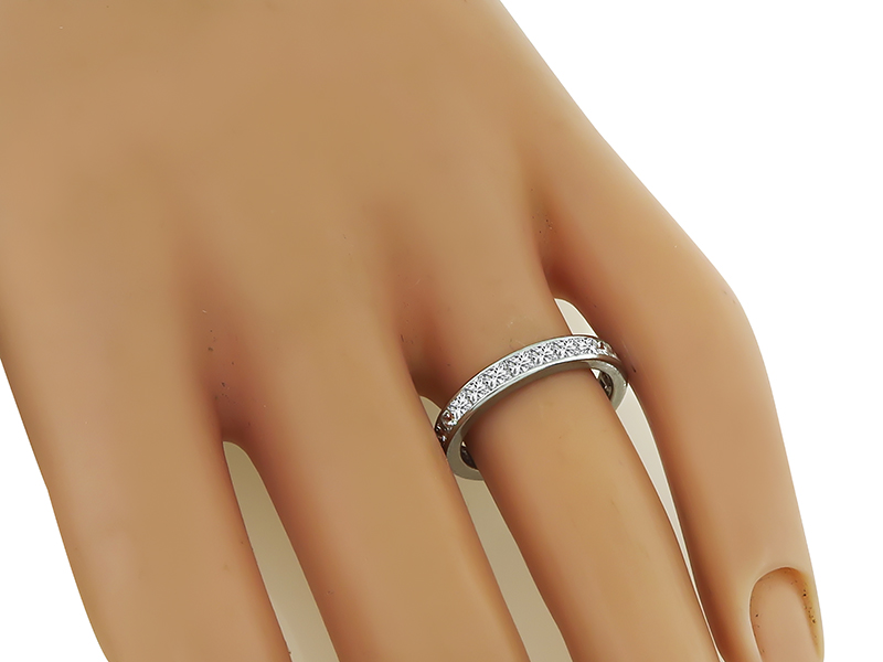 Estate 1.00ct Diamond Eternity Wedding Band