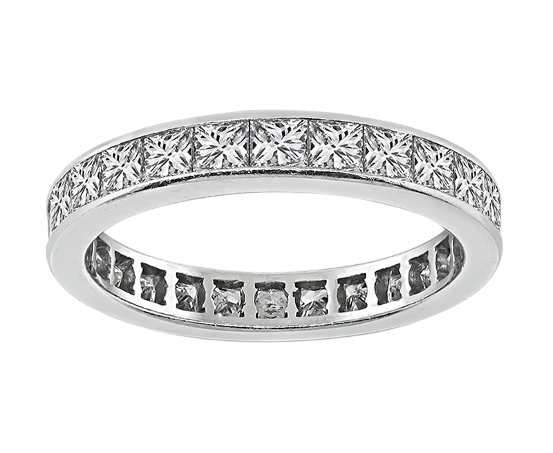 Estate 1.00ct Diamond Eternity Wedding Band