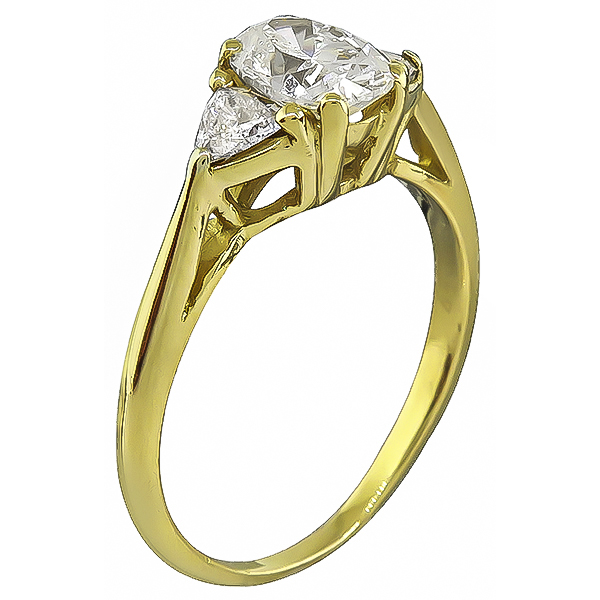 Estate 1.01ct Diamond Engagement Ring