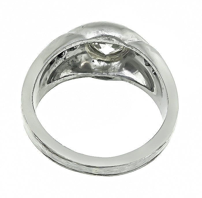 Estate 1.06ct Diamond Men's Ring