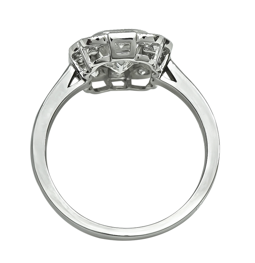 Estate 1.08ct Diamond Engagement Ring