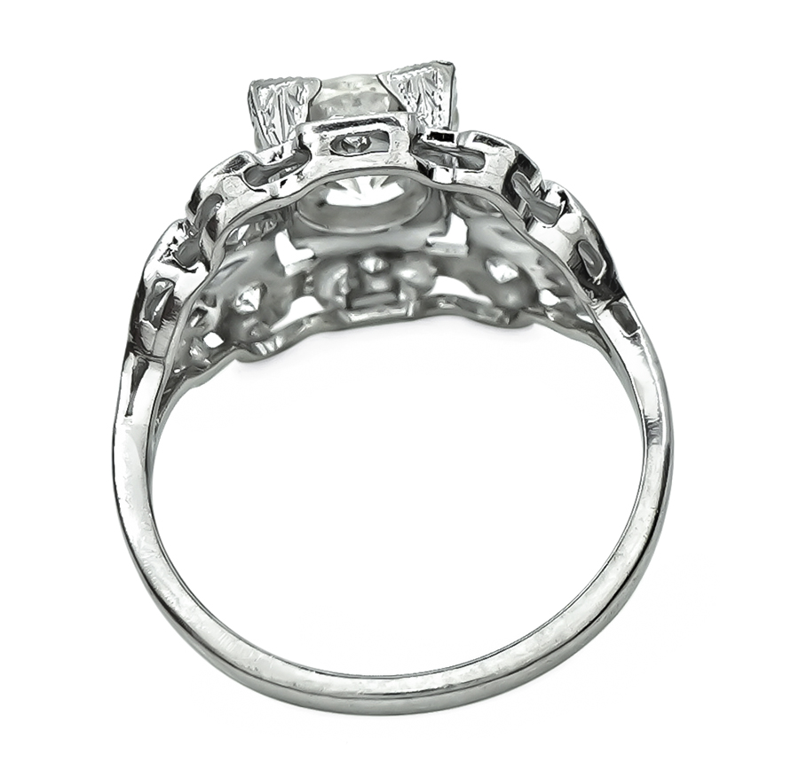 Estate 1.09ct Diamond Engagement Ring