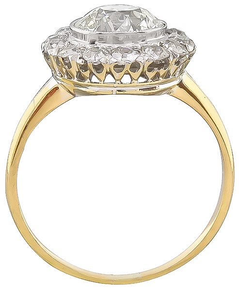 Vintage 1.13ct Diamond Engagement Ring