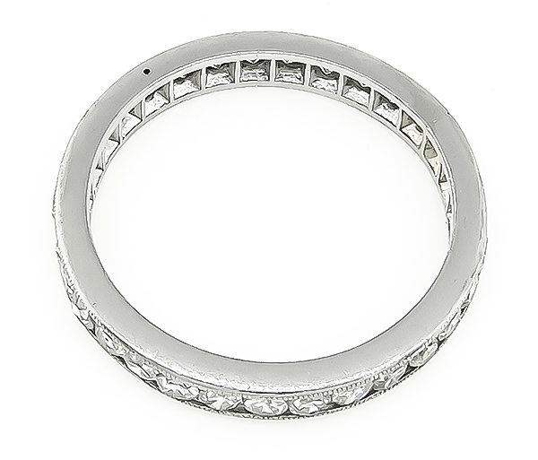 Estate 1.25ct Diamond Eternity Wedding Band