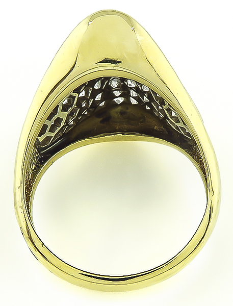 Estate 1.50ct Diamond Gold Ring