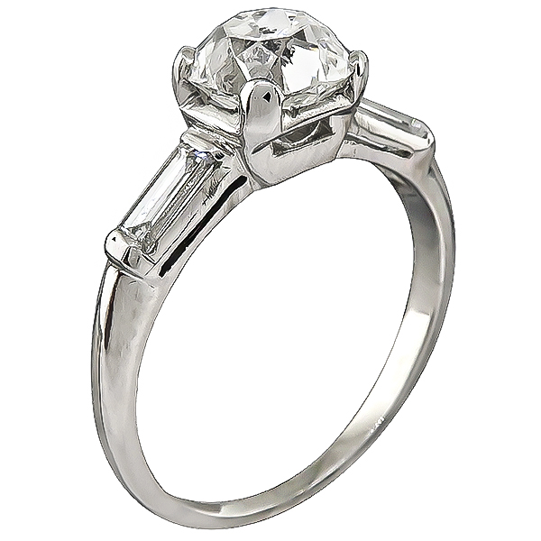 Estate 1.63ct Diamond Engagement Ring