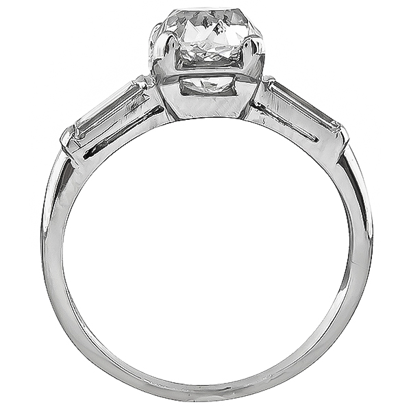 Estate 1.63ct Diamond Engagement Ring
