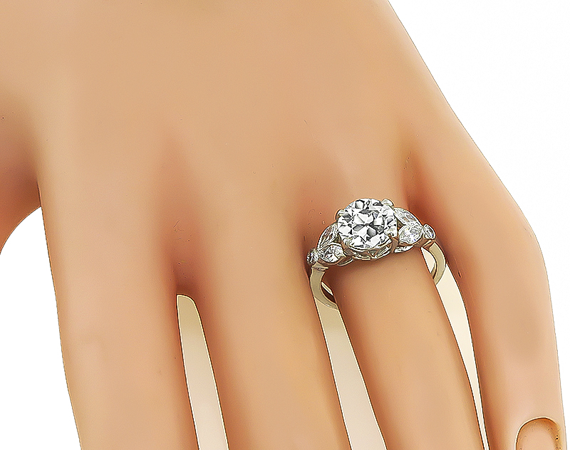 Estate 1.82ct Diamond Engagement Ring