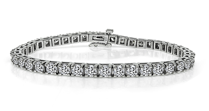 Estate 10.40ct Diamond Tennis Bracelet