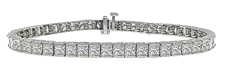 10.60ct Diamond Tennis Bracelet