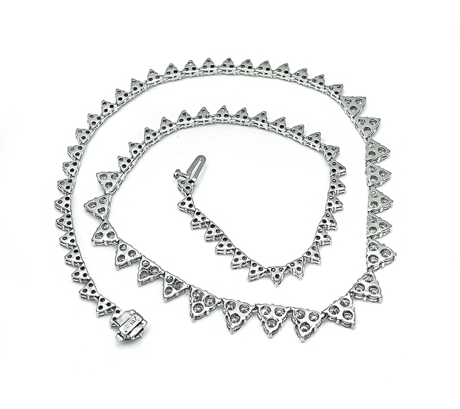 Estate 11.50ct Diamond Necklace
