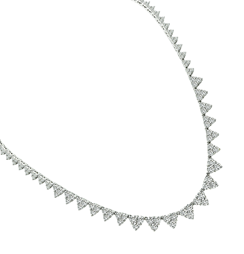 Estate 11.50ct Diamond Necklace