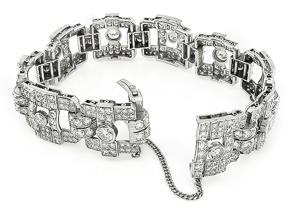 Vintage 12.00ct Diamond Bracelet