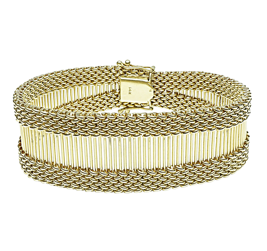 Estate Yellow Gold Bracelet