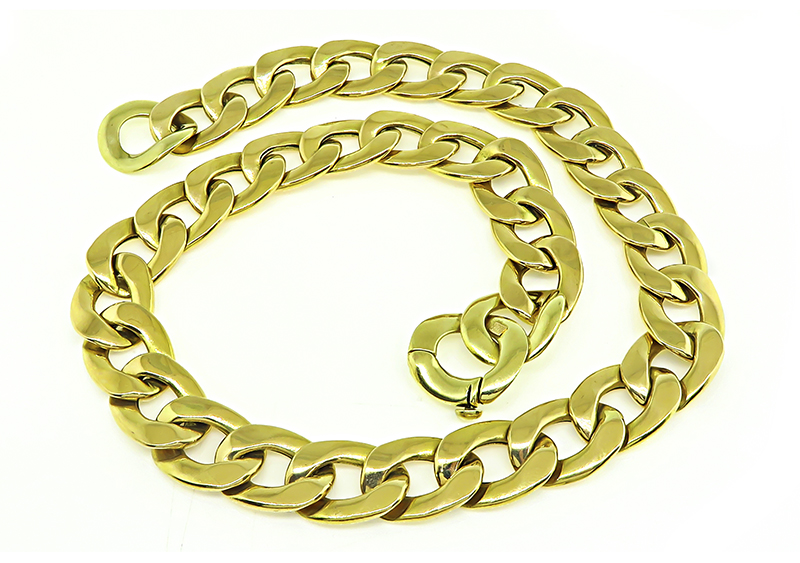 Estate Gold Chain Necklace