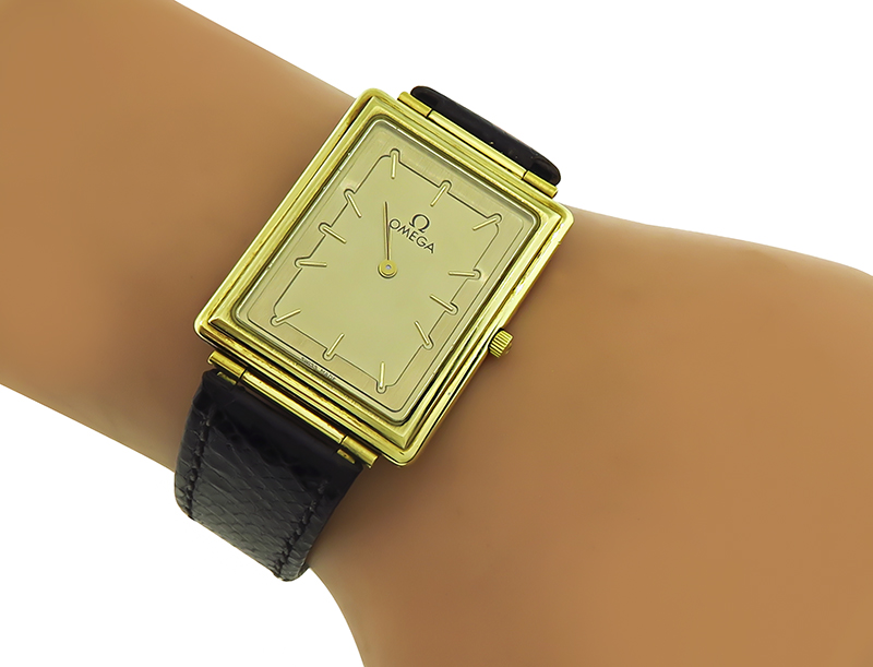 14k Yellow Gold Omega Watch