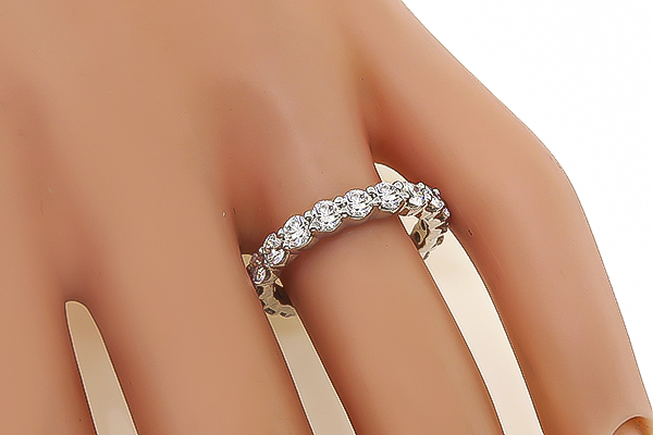 Estate 2.00ct Diamond Eternity Wedding Band